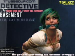www.trussedup.com - Bondage detective magazine covers  Bizarre girls thumbnail